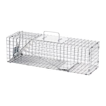 Havahart Medium Live Catch Cage Trap For Rabbits and Skunks, 1 pk