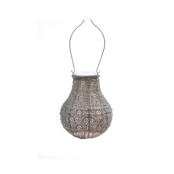 Lumiz Bulb Fan Lantern, Taupe
