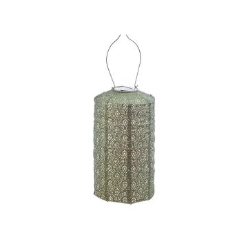 Lumiz Cylinder Fan Lantern, Light Green
