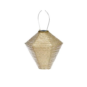 Lumiz Diamond Sashiko Lantern, Gold