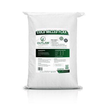Outlaw Cold Milled Flax, 50 lbs.
