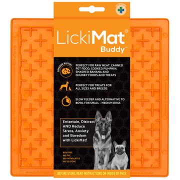 LickiMat Classic Buddy Orange