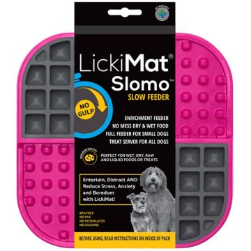 LickiMat® Slomo Feeder Pink