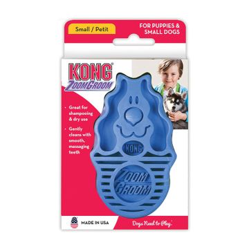 KONG® ZoomGroom® Boysenberry, Small