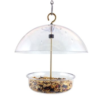 Droll Yankee, Seed Saver Multi-Use Dish Bird Feeder, 10"