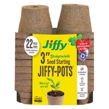 Jiffy-Pots® 3in 22 pk