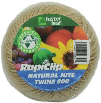Luster Leaf RapiClip Natural Jute Twine, 800'