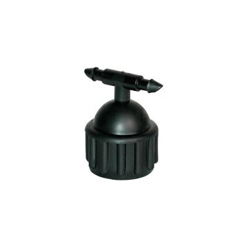Raindrip Sprinkler Riser Adapter, 1/2-In. FPT x 1/4-In. Barbed Tee