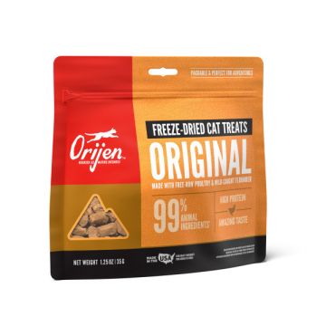 ORIJEN Original Freeze Dried Cat Treats, 1.25 oz.