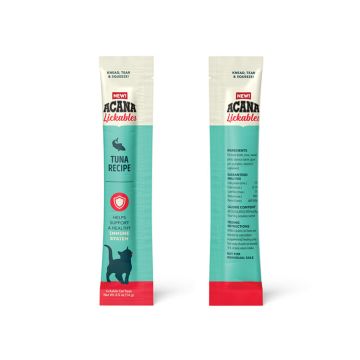 ACANA Lickables Cat Treats  Tuna Recipe, .5oz Tubes