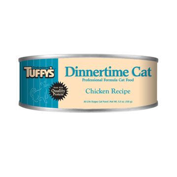 Tuffy's Dinnertime Cat Chicken Recipe, Wet Cat Food, 5.5 oz