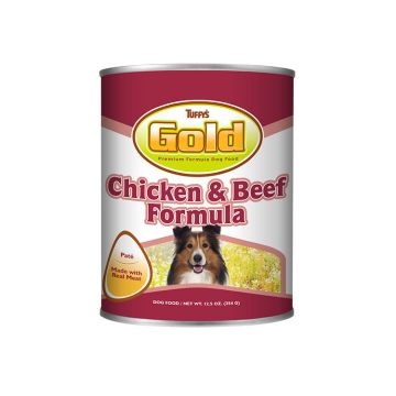 Tuffy's Gold Chicken & Beef Formula, Wet Dog Food, 12.5oz