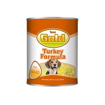 Tuffy's Gold Turkey Formula, Wet Dog Food, 12.5oz