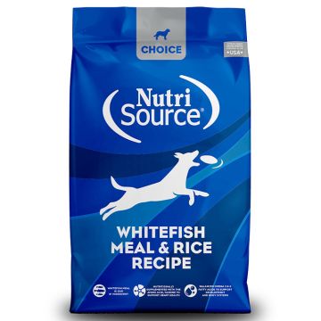 NutriSource Choice Whitefish Meal & Rice Recipe Dry Dog Food