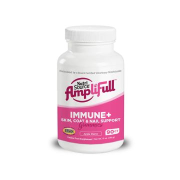NutriSource® AmpliFull Immunity + Skin, Coat, Nails Dog Gummy Supplement