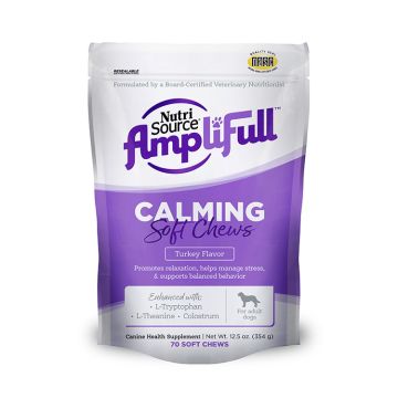 NutriSource AmpliFull Calming Dog Soft Chew Supplement