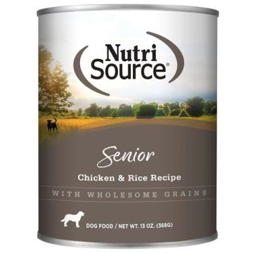 NutriSource®, Senior Dog Formula Dog Food, 13 oz. Can