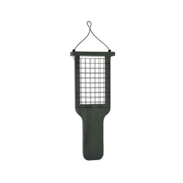 Backyard Essentials Woodpecker Wood Tail-Prop Suet Bird Feeder