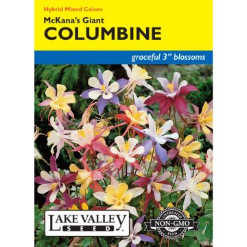 Aquilegia, Columbine Mix 'McKana’s Giants' Heirloom