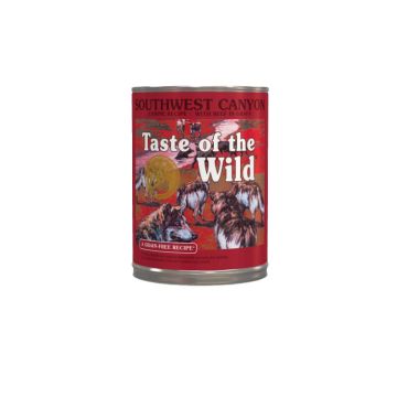 Taste of the Wild Southwest Canyon Canine Recipe with Beef in Gravy, 13.2oz