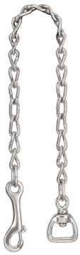 Weaver Leather Lead Chain with 1" Swivel, Nickel Plated, 30"