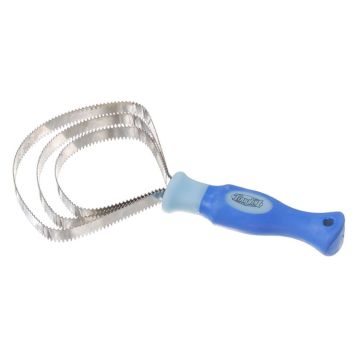 Tough1 Great Grips Metal Triple Blade Curry, Blue