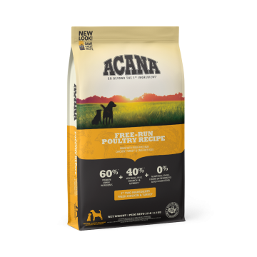 ACANA Free Run Poultry Recipe, Grain-free Dry Dog Food