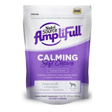NutriSource AmpliFull Calming Dog Soft Chew Supplement