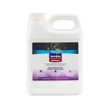 FARNAM Vetrolin Invigorating Liniment, Liquid 32 oz 