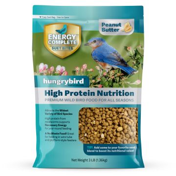 hungrybird® Energy Complete™ High Protein Suet Bites Peanut Butter 3 lb