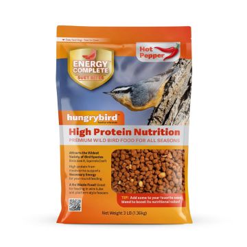 hungrybird® Energy Complete™ High Protein Suet Bites Hot Pepper 3 lb
