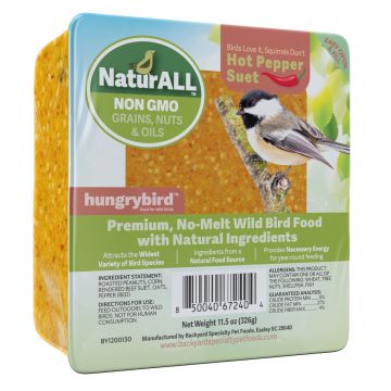 hungrybird® NaturALL™ Protein-Filled Energy Cake with Hot Peppers 11.5 oz