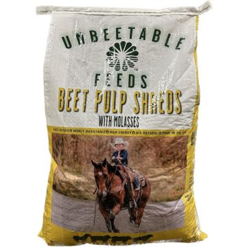 Unbeetable Feeds - Beet Pulp Shreds with Molasses Horse Feed, 30 lbs