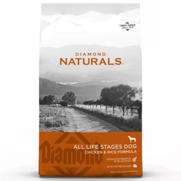 Diamond Naturals - All Life Stages Chicken & Rice Formula Dog Food, 40 lbs.