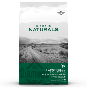 Diamond Naturals - Large Breed Chicken & Rice Formula Dog Food, 40 lbs.