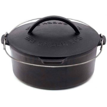 Big Green Egg Cast Iron Dutch Oven - 5 quart