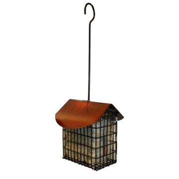 erva® SUET4 Double Suet Cake Feeder Copper Tint