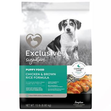 Exclusive Signature - Puppy - Chicken & Brown Rice Formula Dog Food