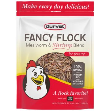 Fancy Flock™ Mealworm & Shrimp Blend 5.5 oz