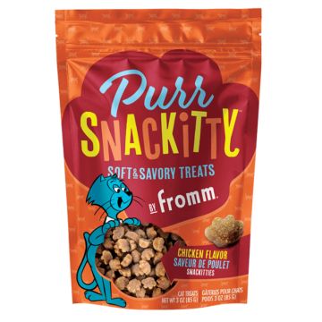 Fromm - PurrSnackitty - Chicken Flavor Snackitties Treats - Cat Treats, 3oz