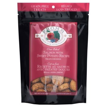 Fromm - Salmon with Sweet Potato Grain Free Dog Treats, 8 oz.
