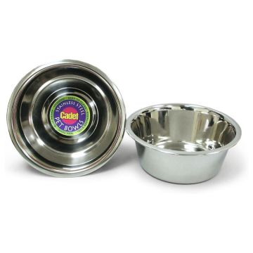 Stainless Steel Mirrored Bowl, 2-Quart