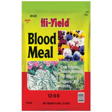 Hi-Yield® Blood Meal Granules Slow Release Fertilizer 12-0-0