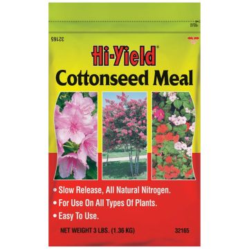 Hi-Yield® Cottonseed Meal Granules Slow Release Fertlizer Lowers Soil pH 6-1-1