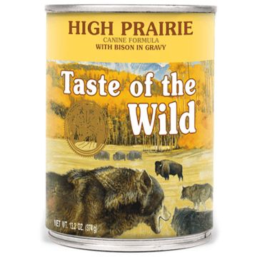 Taste of the Wild - High Prairie Canine Formula Grain Free Dog Food, 13.2 oz. Can