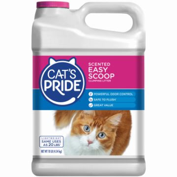 Cat's Pride Scoopable Flushable Cat Litter, 10 Lbs