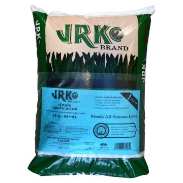 JRK Single Application Lawn Fertilizer Plus Crabgrass Preventer, 50 lbs.