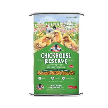 Kalmbach Feeds Chickhouse Reserve Extraordinary Feed for Chicks, 30 lbs.