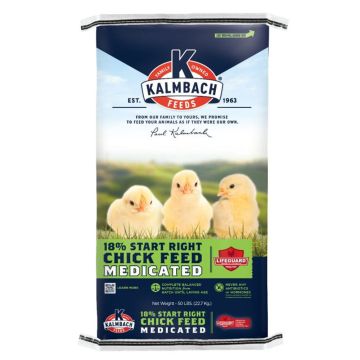 Kalmbach Feeds Start Right Chick Feed Medicated Crumble