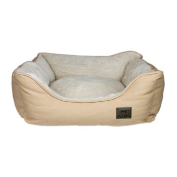 Tall Tails Khaki Bolster Dog Bed